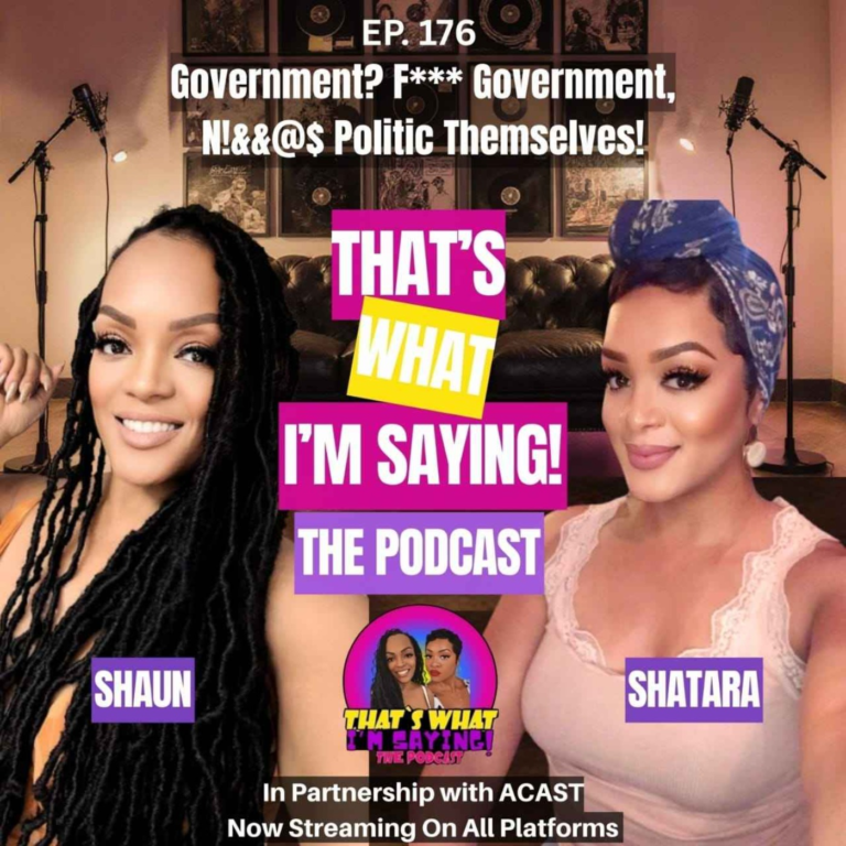 Government? F*** Government, N!&&@$ Politic Themselves!